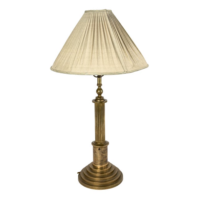 Table Lamp from Skultuna, Sweden, 1940s For Sale