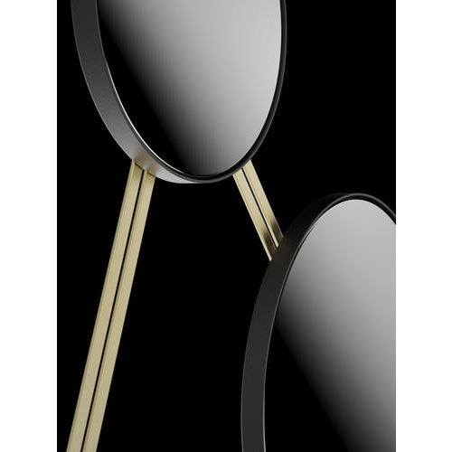 Black Wall Mirror 032 by Edizioni Design For Sale - Image 8 of 14
