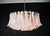 Pink Large Murano Glass Chandelier with 101 Pink Lattimo Glass Petals, 1990s For Sale - Image 8 of 16
