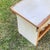 2020s Handcrafted Primitive Pine Wood Bench by Local Folk Artist Made With Antique Wood For Sale - Image 5 of 7