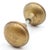 Traditional Vintage Traditional Pressed Brass Passage Door Knob Set For Sale - Image 3 of 8