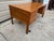 Bornholm Furniture Mid Century Modern Danish Floating Top Teak Desk. Large Size, For Sale In Washington DC - Image 6 of 12