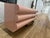 Postmodern 1980s Postmodern Pink Laminate Bullnose Lowboy Dresser For Sale - Image 3 of 5