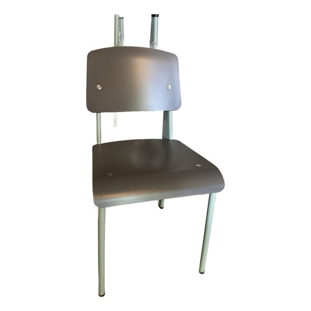Vitra Standard Sp Chairs Set of 8 Jean Prouvé New Open Box Made in Germany Authe For Sale