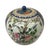 Vintage Chinese Porcelain Ginger Jar With Lid, Hand-Painted Famille Rose For Sale - Image 4 of 11