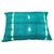 Green over-dyed mud cloth Mali textile from West Africa, made into a pillow. Double backed with concealed zipper. Insert...