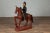 Asian Vintage Burmese Polychrome Carved Wooden Statue of a Warrior on his Horse For Sale - Image 3 of 13