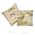 Japanese Schumacher Lotus Garden Pillow 22" in Parchment For Sale - Image 3 of 4