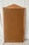 Vintage Arched Top Dark Toned Wood Wall Calender Frame Holder Excellent Condition. For Sale In Denver - Image 6 of 8