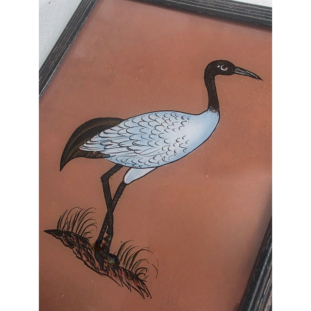 Illustration Reverse Glass Painting For Sale - Image 3 of 5