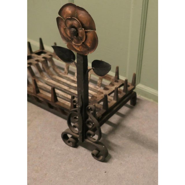 Andirons in Iron For Sale - Image 5 of 8