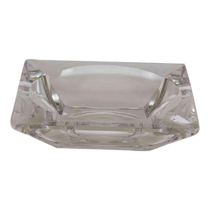 1990’s Vintage/New Eloi Crystal Cigar Ashtray by Val Saint Lambert