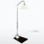 Chrome Floor Lamp with Glass Shade, 1960s For Sale - Image 6 of 6