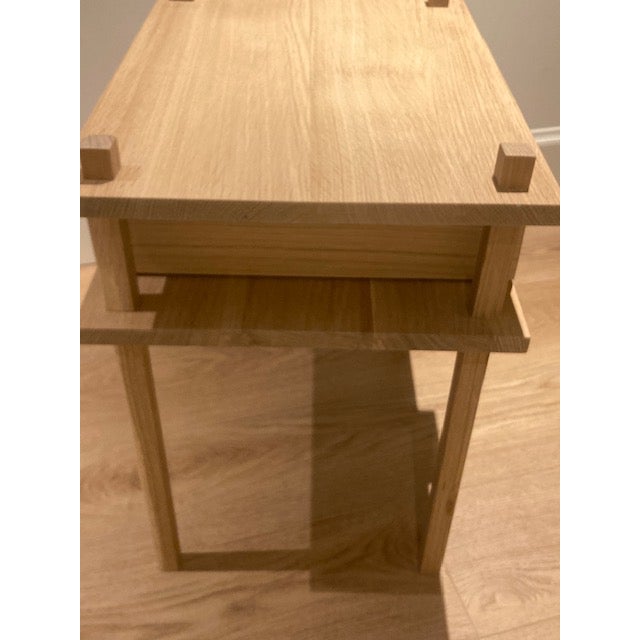 White Oak Nightstand or Side Table For Sale In New York - Image 6 of 8