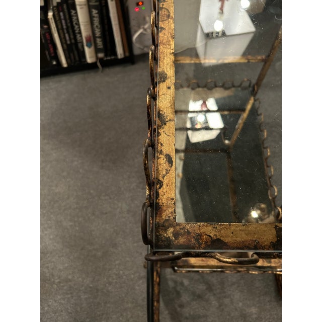 Giltiron Vintage Italian Bar Cart For Sale In Philadelphia - Image 6 of 10