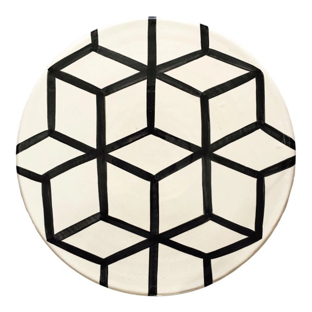 Casa Cubista Graphic Tableware - Cubes Platter For Sale