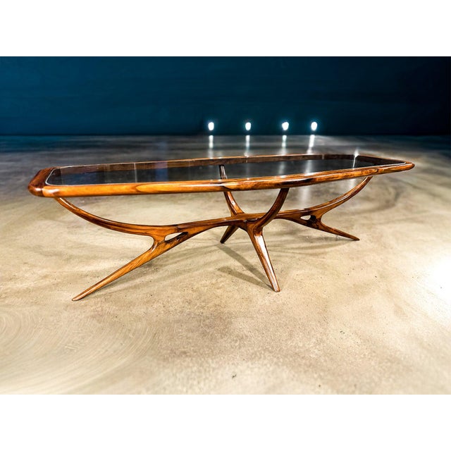 Giuseppe Scapinelli Sculptural Wooden Coffee Table, Brazil, 1950s For Sale In New York - Image 6 of 13