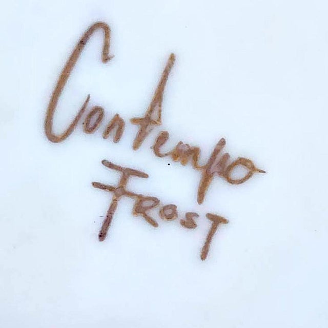 Vintage Otagiri Japan Creamer in Contempo Frost Black For Sale - Image 11 of 11