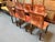 Wood Zele Furniture Emile Dining Chairs, Set of Six For Sale - Image 7 of 16