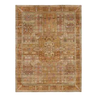 Contemporary Persian Style Garden Wool & Natural Silk Rug by Rug & Kilim For Sale