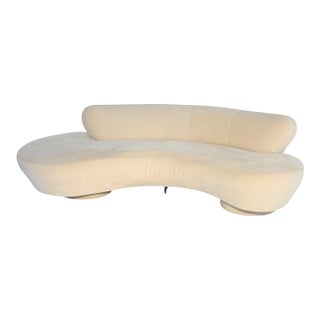 Vladimir Kagan for Directional Serpentine Cloud Sofa, 2000 For Sale