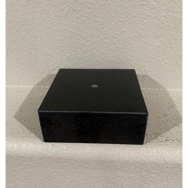 1990s Hand Carved Stone Head of a Monkey Sculpture (8” High), Signed For Sale - Image 5 of 9