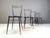 Metal Vintage Dining Chairs by Calligaris, 1980s, Set of 4 For Sale - Image 7 of 12