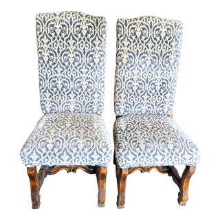 Pair of Designmaster Furniture Strasbourg Dining Chairs For Sale