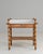 French Provincial 1900s French Faux Bamboo Console Table With Marble Top For Sale - Image 3 of 18