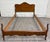 French Provincial Vintage Full Size French Provincial or Rococo Revival Style Bed For Sale - Image 3 of 10