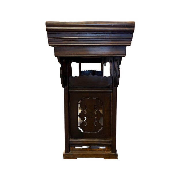 1980s Hand-Carved Chinese Altar Table For Sale In Phoenix - Image 6 of 8