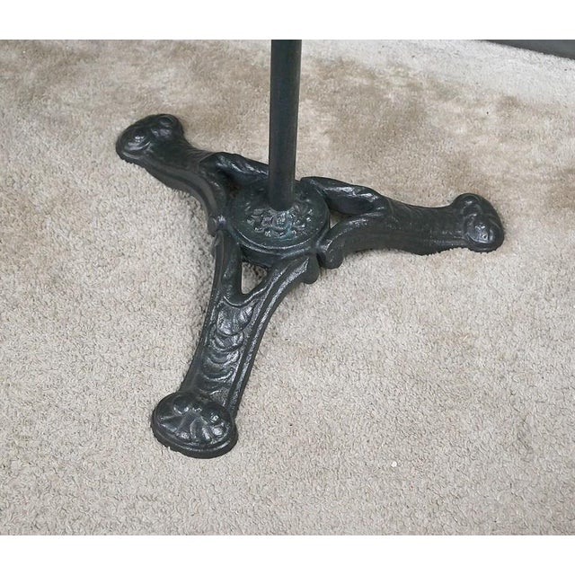 Vintage Marble Bistro Table, 1900 For Sale - Image 12 of 15