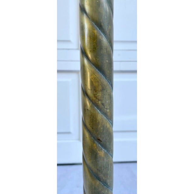 Early 20th Century Art Deco Solid Brass Gentleman's Valet For Sale - Image 4 of 13