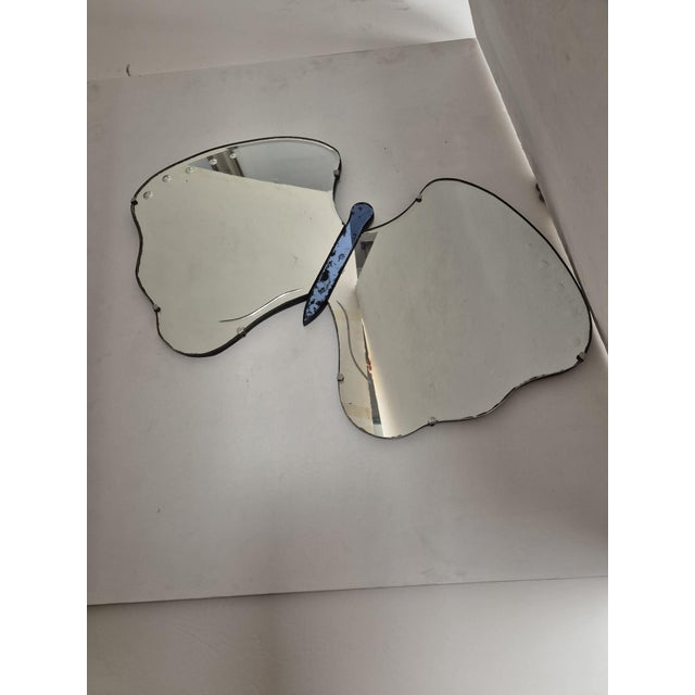 Cristal Art Butterfly-Shaped Mirror, 1950s For Sale - Image 5 of 18