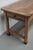 Antique 19th Century French Rustic Elm Farmhouse Dining Table For Sale - Image 12 of 18