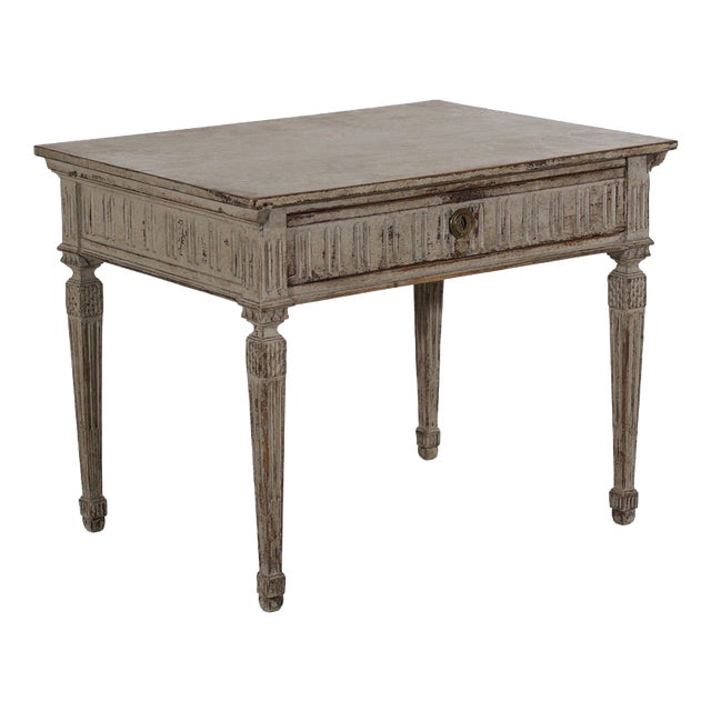 Louis XVI French Table with a Drawer, 1780 For Sale