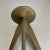 Brutalist German Sculptural Tripod Candleholder in Brass, 1970s For Sale - Image 13 of 16