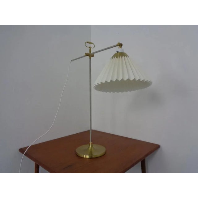 Mid-Century Modern Table Lamp Model 319 by Kaare and Esben Klint for Le Klint, 1960s For Sale - Image 3 of 18