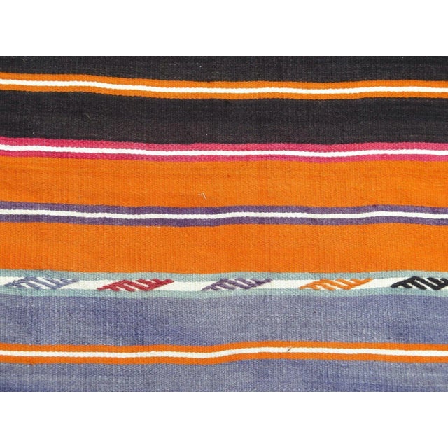 1960s 1960s Vintage Turkish Handknotted Runner Rug - 23"x99" For Sale - Image 5 of 12