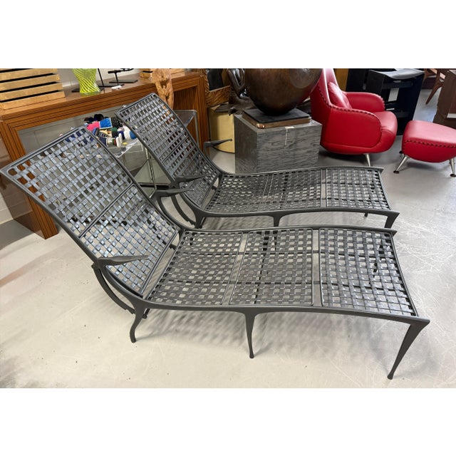 Attributed to Brown Jordan Sol Y Luna Chaise Lounge Priced Individually For Sale In Palm Springs - Image 6 of 12