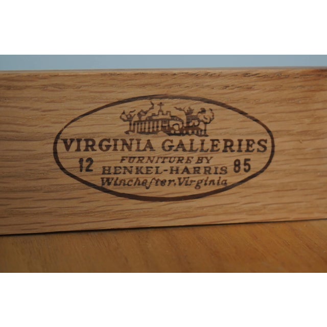 Henkel Harris Cherry Drop Side Pembroke Table For Sale - Image 17 of 18