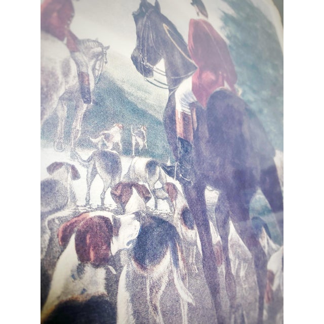 Set of Morning and Evening Framed Prints by e.a.s. Douglas Equestrian Hunting Artworks For Sale - Image 11 of 12