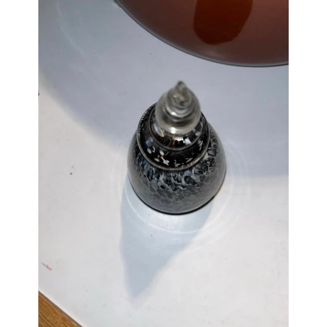 1980s Handblown Decorative Glass Bottle Glass Stopper For Sale - Image 4 of 7