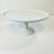 Minimalist Americana French Style Pottery Barn Le Blanc Porcelain Cake Stand. For Sale - Image 6 of 8