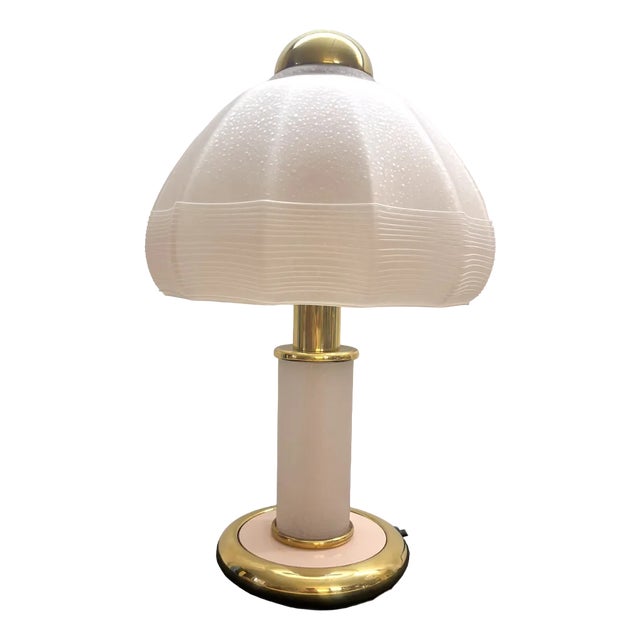 Murano Glass Table Lamp from F. Fabian For Sale