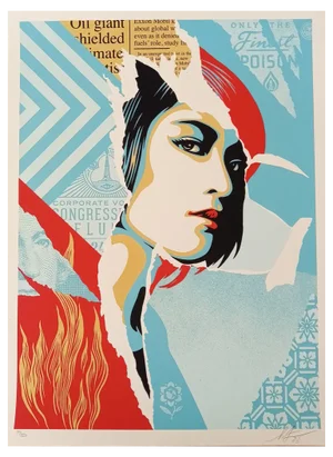 Shepard Fairey (Obey), Only The Finest Poison, Screenprint