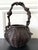Large Antique Japanese Smoke Bamboo Basket Wisteria Root Handle Meiji Period For Sale - Image 10 of 16