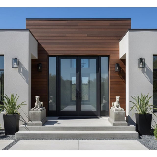 1990s 1990s Pair of Large Neoclassical Recumbent Greyhound Statues For Sale - Image 5 of 9