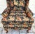 Vintage Robert Allen Chippendale Wingback Armchair French Country Farmhouse Animals For Sale In Miami - Image 6 of 11