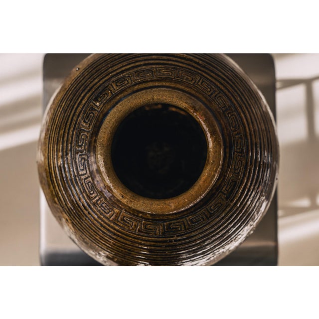 Large Chinese Majesty Stoneware For Sale - Image 5 of 7